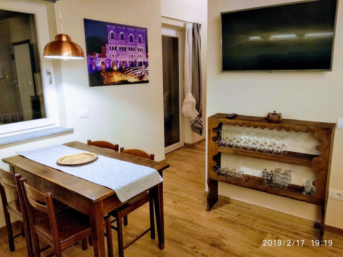 Maison Soleil - Mansarda Aosta Ngoại thất bức ảnh